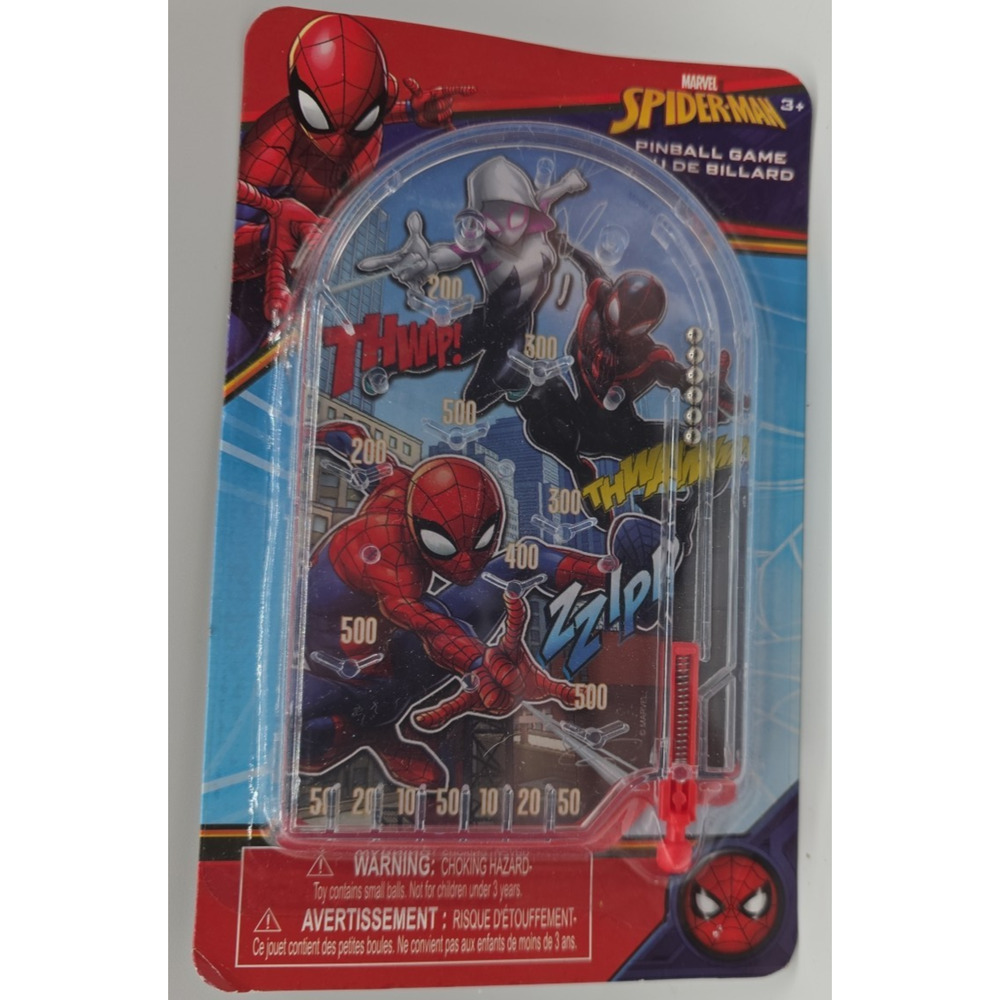 Marvel Spiderman Handheld Pinball Game - Unopened - Picture 3 of 3